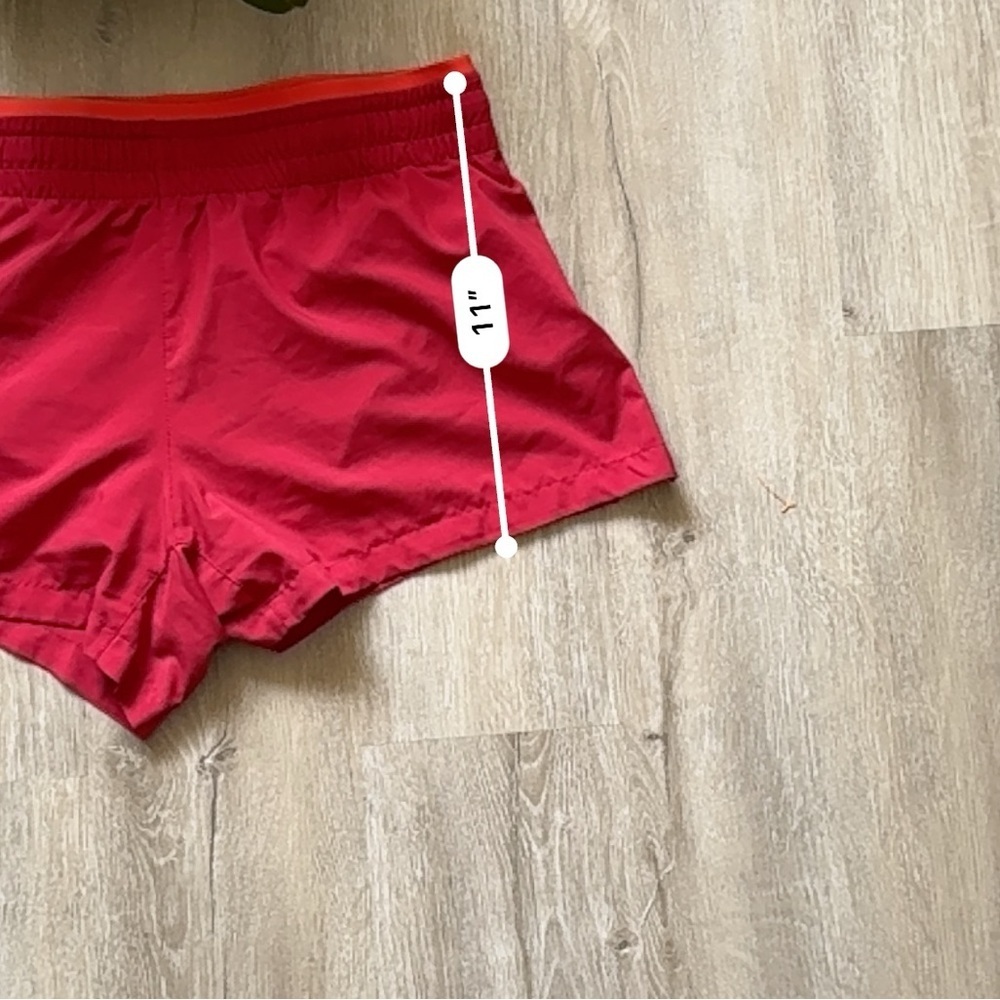 Fabletics Red Running shorts - image 3